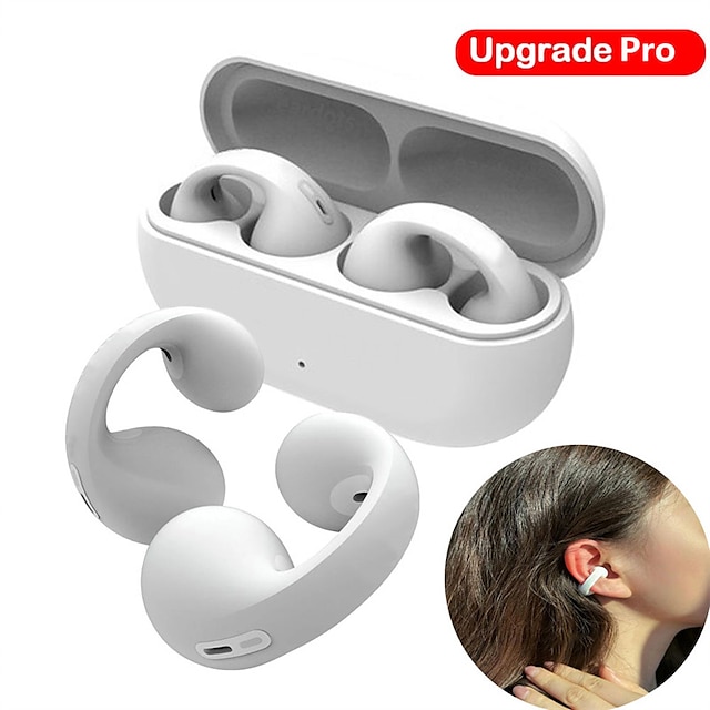 Earclip Bluetooth Earphones Upgrade Pro For New Sound Earcuffs 11 Earring Bluetooth Earphones TWS Ear Hook Headset Sport Earbuds